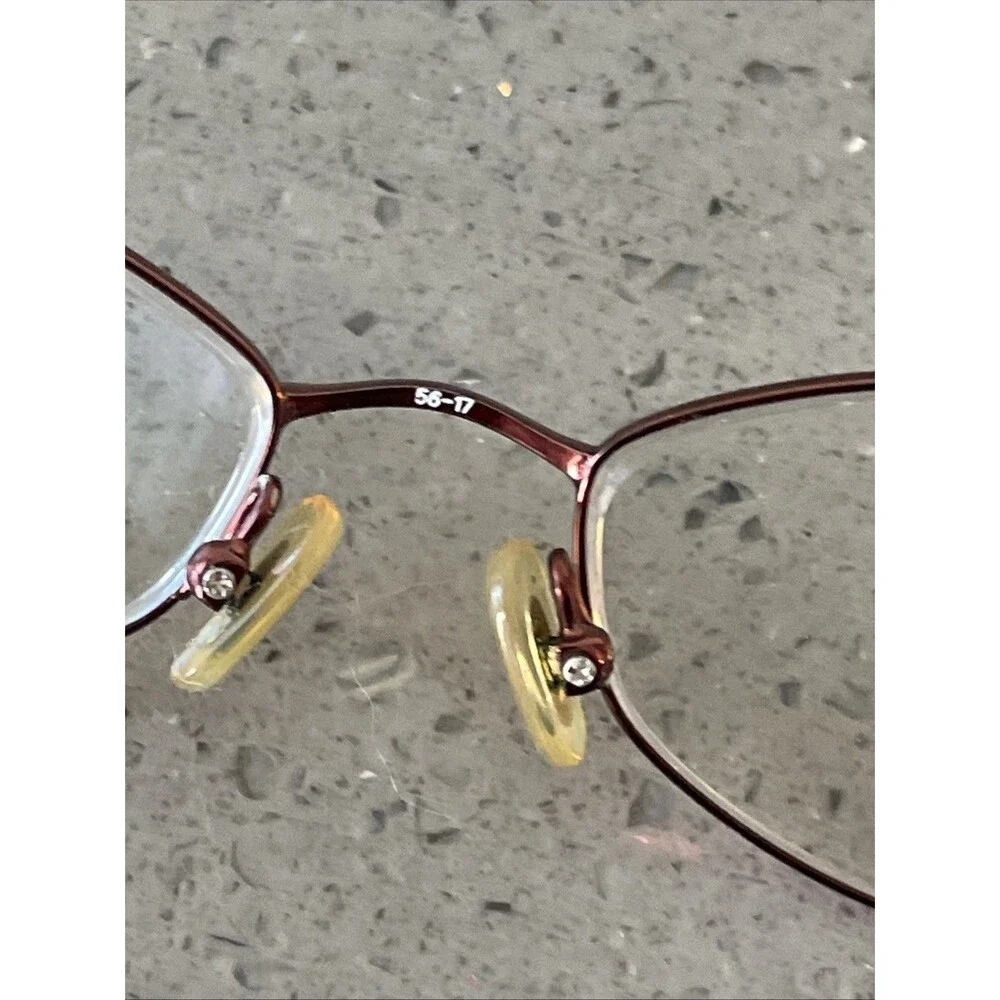 Alexander Collection TRUDY CHABLIS 56-17-140 Full Rim Eyeglasses Frames ONLY red